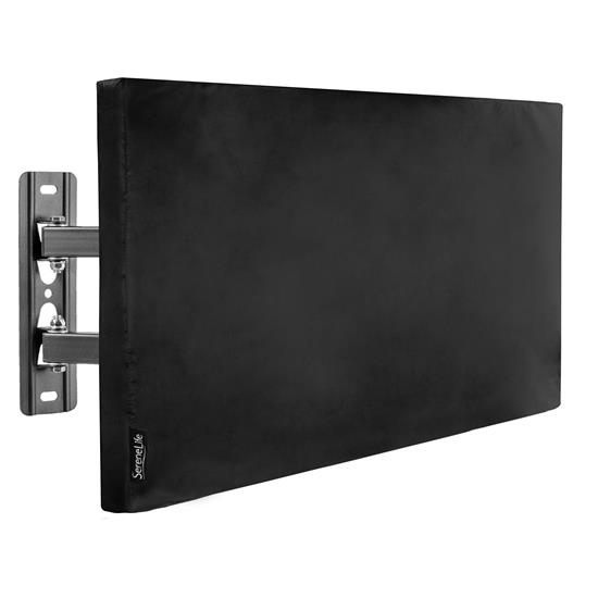 Pyle - SLTVC30 , Marine and Waterproof , Protective Storage Covers , On the Road , Protective Storage Covers , Outdoor/Indoor Full TV Cover - Weatherproof and Dust-Proof TV Screen Protector, UV Resistant TV Enclosure Offers 360° Coverage with Bottom Cover