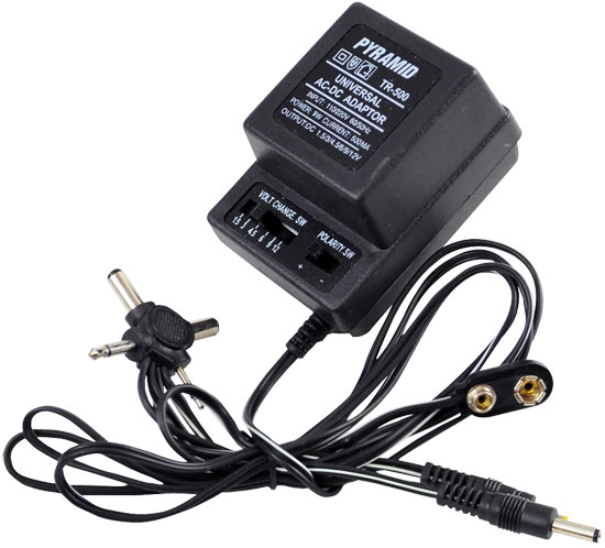Pyle - TR500 , Sound and Recording , Cables - Wires - Adapters , Universal AC-DC Adaptor Perfect For Radios, Personal Cassette Players Calculators Electronic Games & Toys
