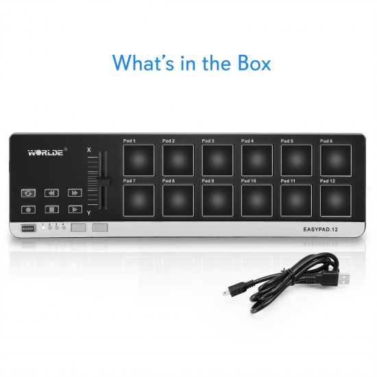 Pyle UPMIDIPD20 Musical Instruments Mixers DJ Controllers