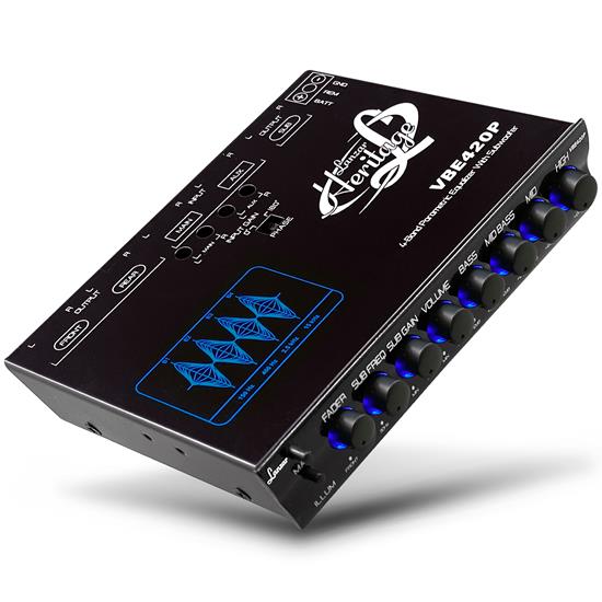 Pyle - VBE420P , Sound and Recording , Equalizer - Crossover  , 4 Band Parametric Equalizer with Subwoofer Gain Control