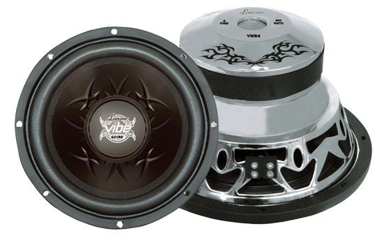 Pyle - UVW84 , On the Road , Vehicle Subwoofers , Vibe 800 Watts 8" 4 Ohm Subwoofer