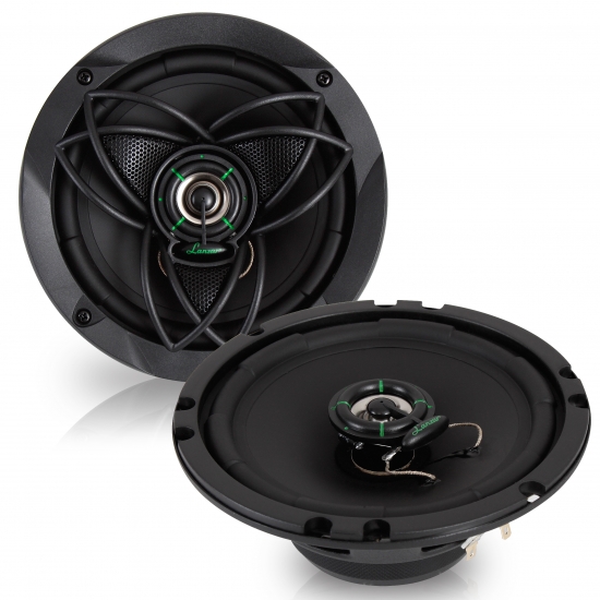 Pyle - VX620 , On the Road , Vehicle Speakers , 6.5’’ -In Car Stereo Speaker Pair - Universal OEM Replacement 2-Way Pro Audio Component Speakers (180 Watt MAX)