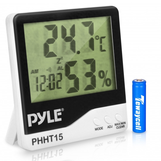 Pyle - PHHT15 , Tools and Meters , Temperature - Humidity - Moisture , Indoor Digital Hygro-Thermometer